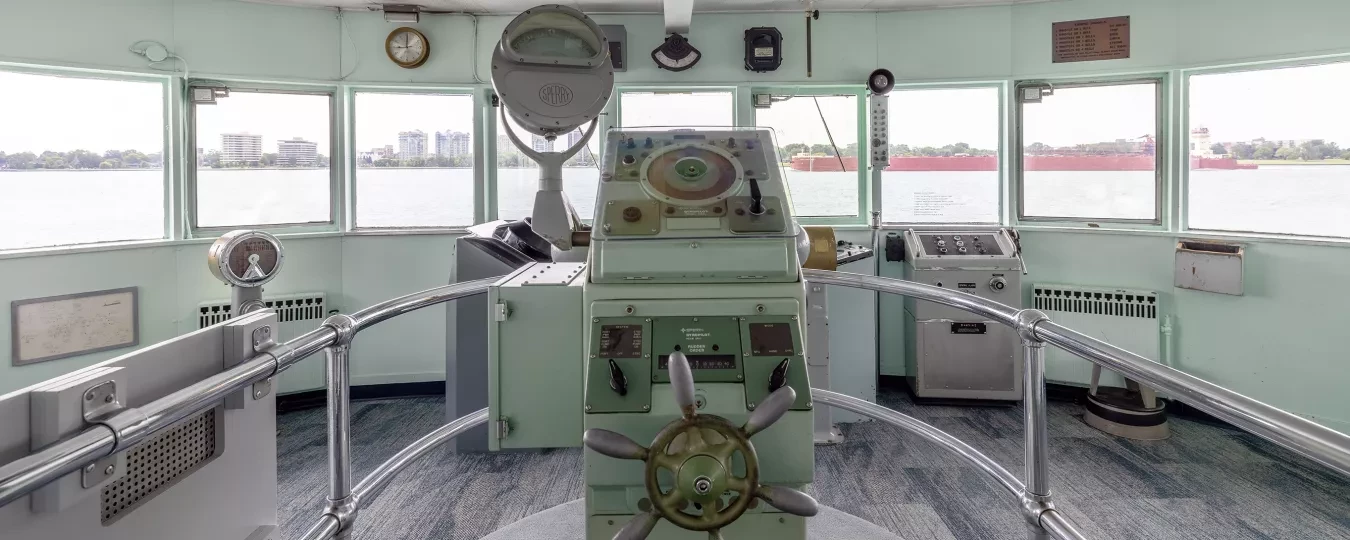 William Clay Ford Pilot House | Detroit Historical Society